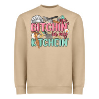 Mushroom no bitchin in my kitchin Heavyweight Sweatshirt - MaliasSmallBusiness