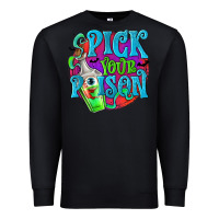Black Pick Your Poison Premium Sweatshirt - texasbilliewilder