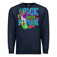 Navy Pick Your Poison Premium Sweatshirt - texasbilliewilder