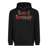 Black sweet summer watermelon Heavyweight Hoodie - NancyCooperArtShop