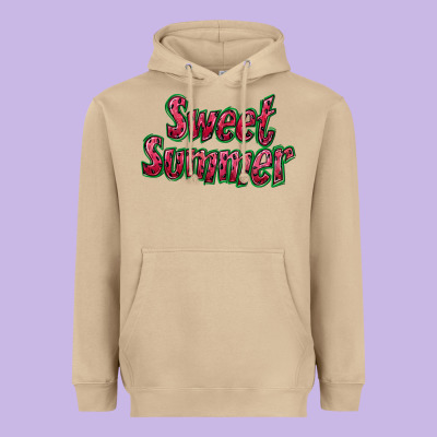 Sweet Summer Watermelon Heavyweight Hoodie Designed By Nancycooperartshop