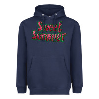 Navy sweet summer watermelon Heavyweight Hoodie - NancyCooperArtShop