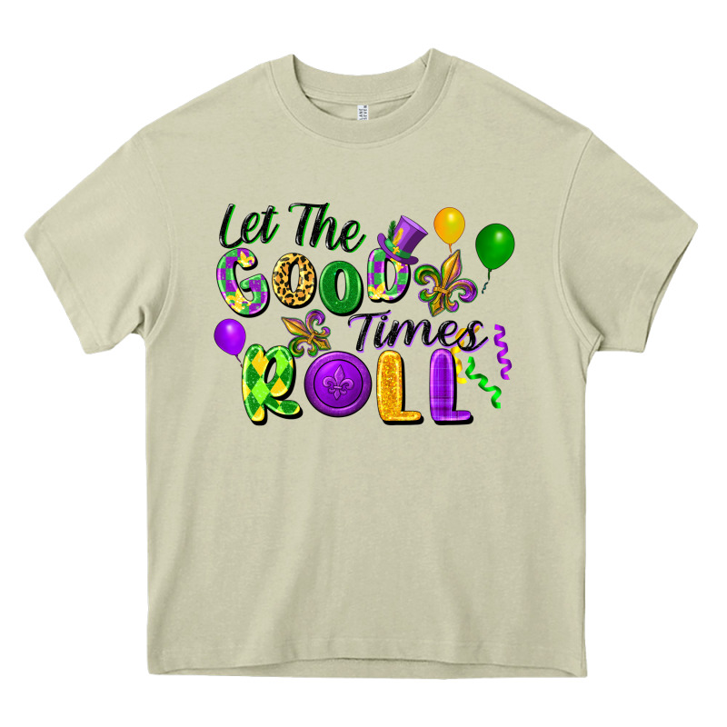 Let The Good Times Roll Heavy Core Tee by FaDigitalArtStudio | Teevron
