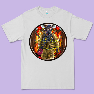 Firefighter Coasters Premium Tee Designed By Adodesignshop