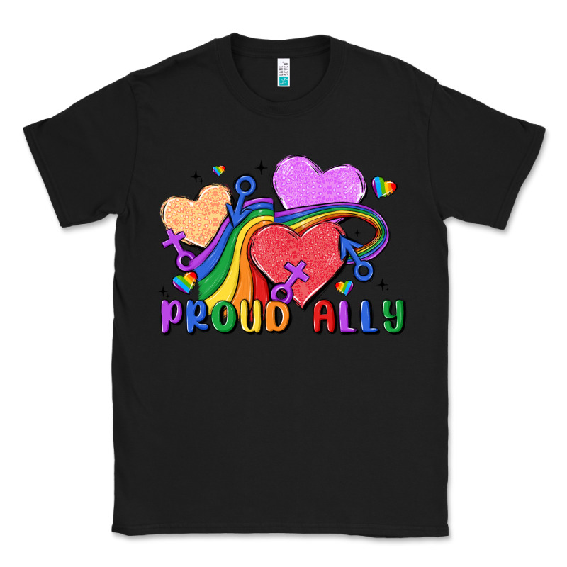 Proud Ally Classic Tee by MaliasSmallBusiness | Teevron