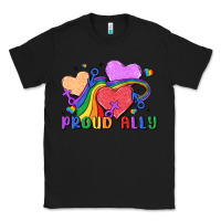 Black proud ally Classic Tee - MaliasSmallBusiness