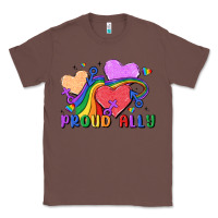 Chestnut proud ally Classic Tee - MaliasSmallBusiness