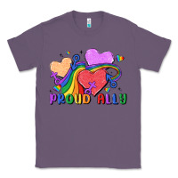 Lavender proud ally Classic Tee - MaliasSmallBusiness
