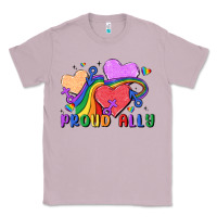 Lilac proud ally Classic Tee - MaliasSmallBusiness
