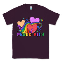 Plum proud ally Classic Tee - MaliasSmallBusiness