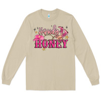 Mushroom howdy honey Long Sleeve Tee - MaliasSmallBusiness