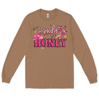 Toasted Coconut howdy honey Long Sleeve Tee - MaliasSmallBusiness