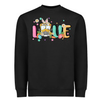 Black love school bus Heavyweight Sweatshirt - MaliasSmallBusiness