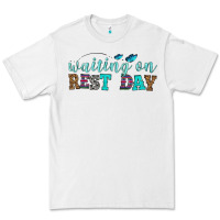 White waiting on rest day Premium Tee - HRA Design Shop
