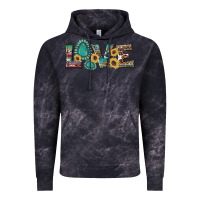 Cloud Black western gemstone sunflowers serape leopard turquoise love Vintage Hoodie - Artiststas
