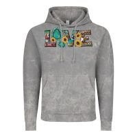 Cloud Rock western gemstone sunflowers serape leopard turquoise love Vintage Hoodie - Artiststas