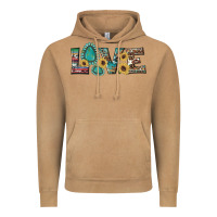 Vintage Camel western gemstone sunflowers serape leopard turquoise love Vintage Hoodie - Artiststas