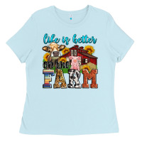 Life Is Better On The Farm Ladies Tee | Teevron