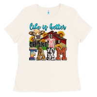 Bone life is better on the farm Ladies Tee - Zillion Design Studio