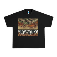 Black cowhide leopard camouflage Urban Heavy Tee - Jasminsmagicworld