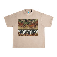 French Oak cowhide leopard camouflage Urban Heavy Tee - Jasminsmagicworld