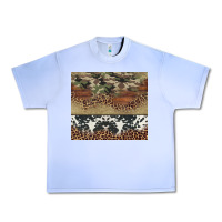 Grape Ice cowhide leopard camouflage Urban Heavy Tee - Jasminsmagicworld