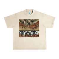 Sandshell cowhide leopard camouflage Urban Heavy Tee - Jasminsmagicworld