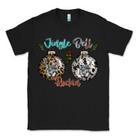 Black Jingle Bell Rockin Classic Tee - CowhideDigitalArt