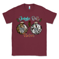 Burgundy Jingle Bell Rockin Classic Tee - CowhideDigitalArt