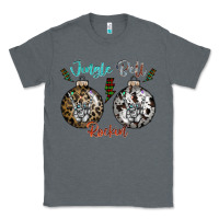 Charcoal Heather Jingle Bell Rockin Classic Tee - CowhideDigitalArt
