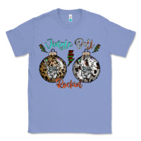 Colony Blue Jingle Bell Rockin Classic Tee - CowhideDigitalArt