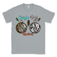 Heather Grey Jingle Bell Rockin Classic Tee - CowhideDigitalArt