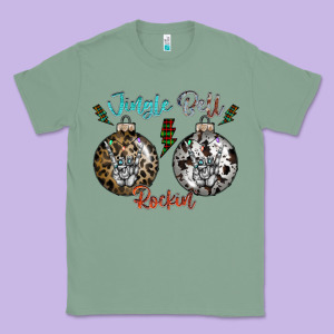 Jingle Bell Rockin Classic Tee Designed By Cowhidedigitalart