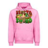 Fuchsia Pink Fiesta squad Urban Hoodie - FaDigitalArtStudio