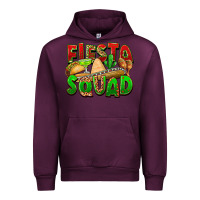 Mauve Wine Fiesta squad Urban Hoodie - FaDigitalArtStudio