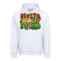 White Fiesta squad Urban Hoodie - FaDigitalArtStudio