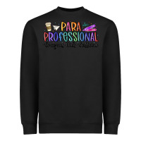 Black paraprofessional Heavyweight Sweatshirt - MaliasSmallBusiness