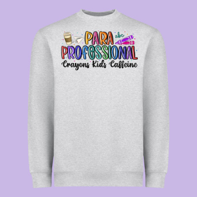 Paraprofessional Heavyweight Sweatshirt Designed By Maliassmallbusiness