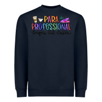 Navy paraprofessional Heavyweight Sweatshirt - MaliasSmallBusiness