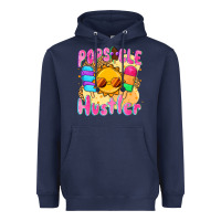 Navy popsicle hustler Heavyweight Hoodie - NancyCooperArtShop