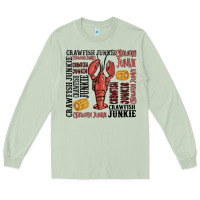 Matcha crawfish junkie Long Sleeve Tee - MaliasSmallBusiness