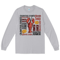 Moon Dust crawfish junkie Long Sleeve Tee - MaliasSmallBusiness