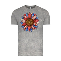 Cloud Rock American Flag Sunflower Vintage Tee - LillyAllenDesigns