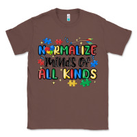 Chestnut normalize minds of all kinds Classic Tee - MaliasSmallBusiness