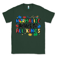 Sports Green normalize minds of all kinds Classic Tee - MaliasSmallBusiness