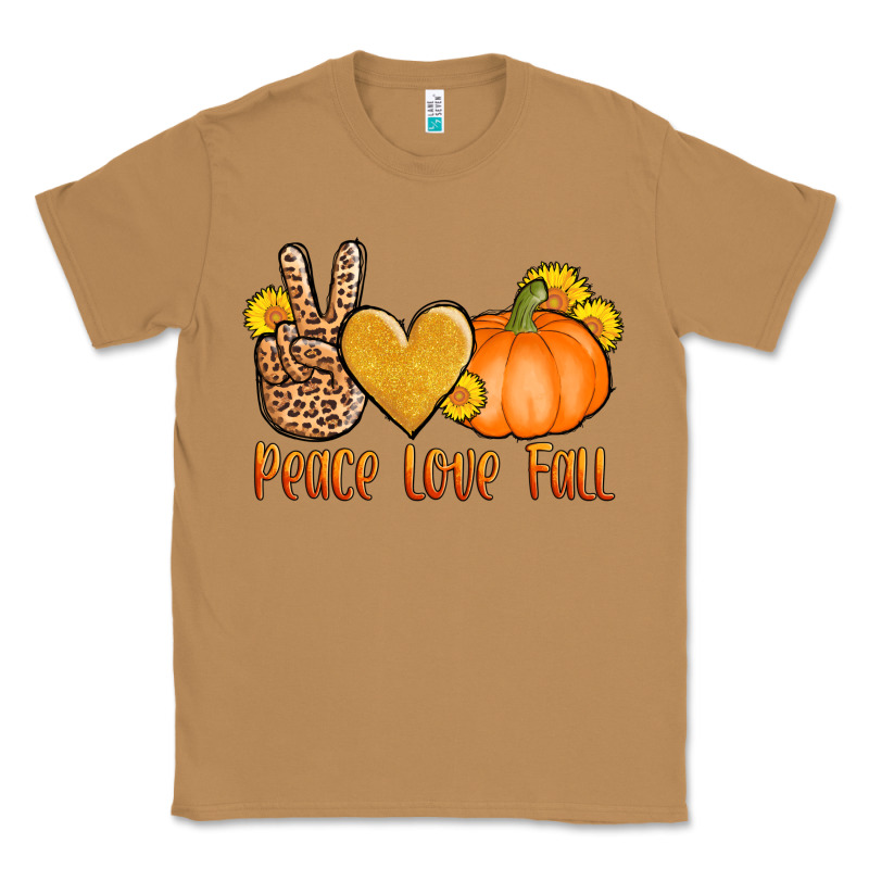 Peace Love Fall Classic Tee by AdoDesignShop | Teevron