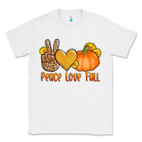 White peace love fall Classic Tee - AdoDesignShop