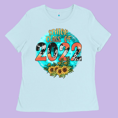 Class Of 2022 Senior Ladies Tee Designed By Jahusdesignshop
