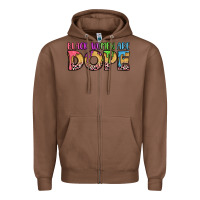 Chestnut black women are dope Zipper Hoodie - LillyAllenDesigns