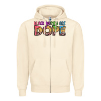 Sandshell black women are dope Zipper Hoodie - LillyAllenDesigns